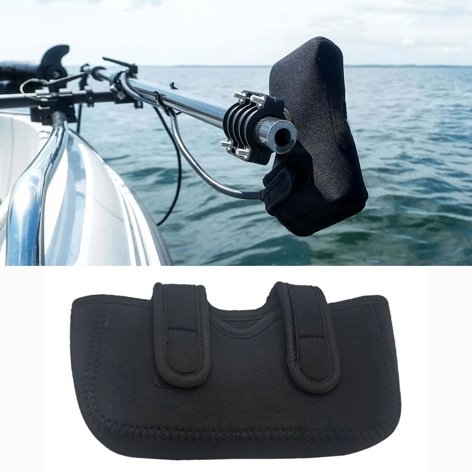 Cubierta de transductor de via - Fish Finder Case reseña y precio
