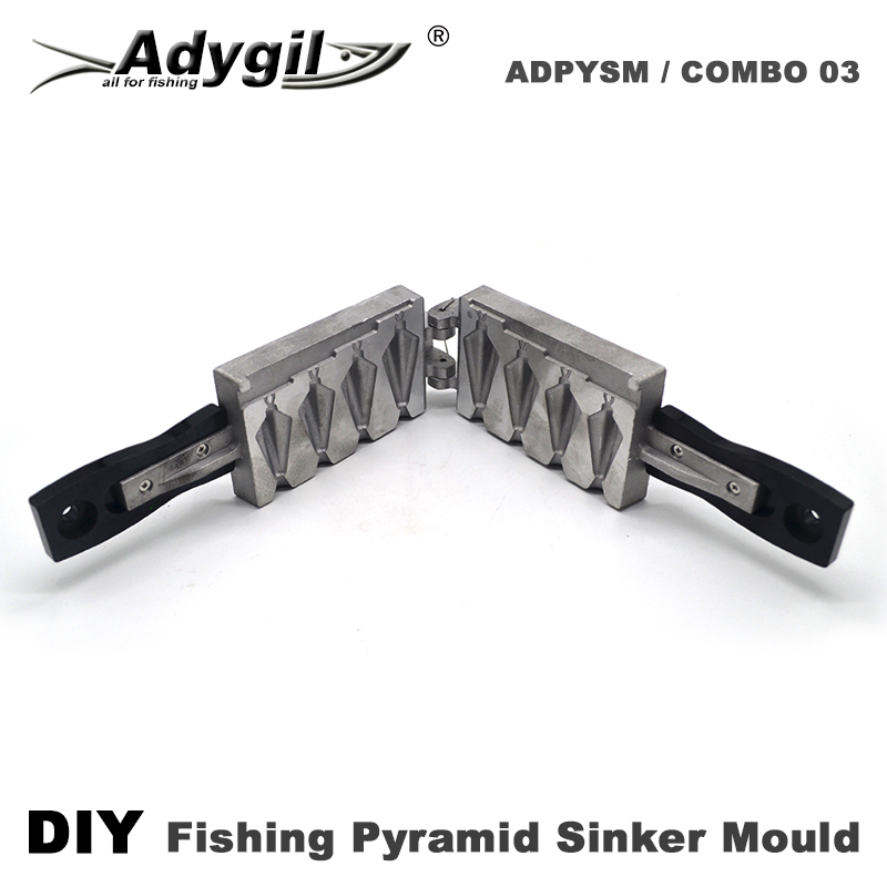 Adygil-Molde de plomo piramida - Fishing Depth Finder reseña y precio