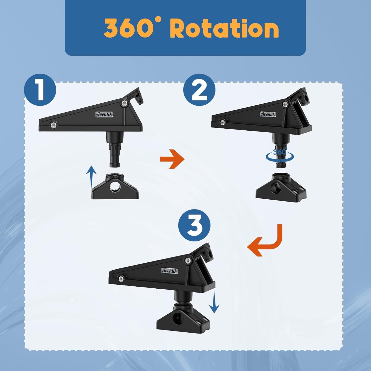 Sistema de bloqueo de anclaje  - Fish Finder Mount reseña y precio